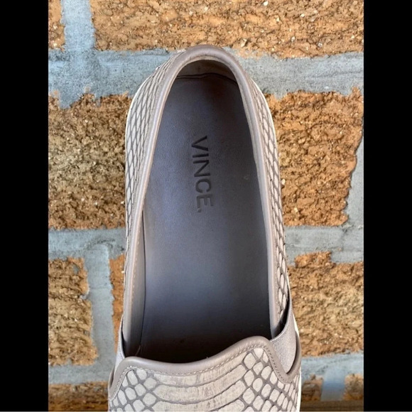 Vince Preston Snake Embossed Slip-On
Sneakers 7.5 - Picture 2 of 10